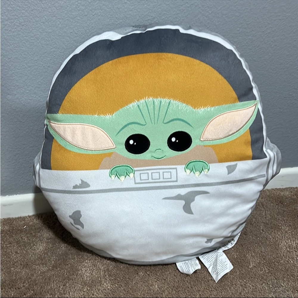 Baby Yoda Grogu Pillow